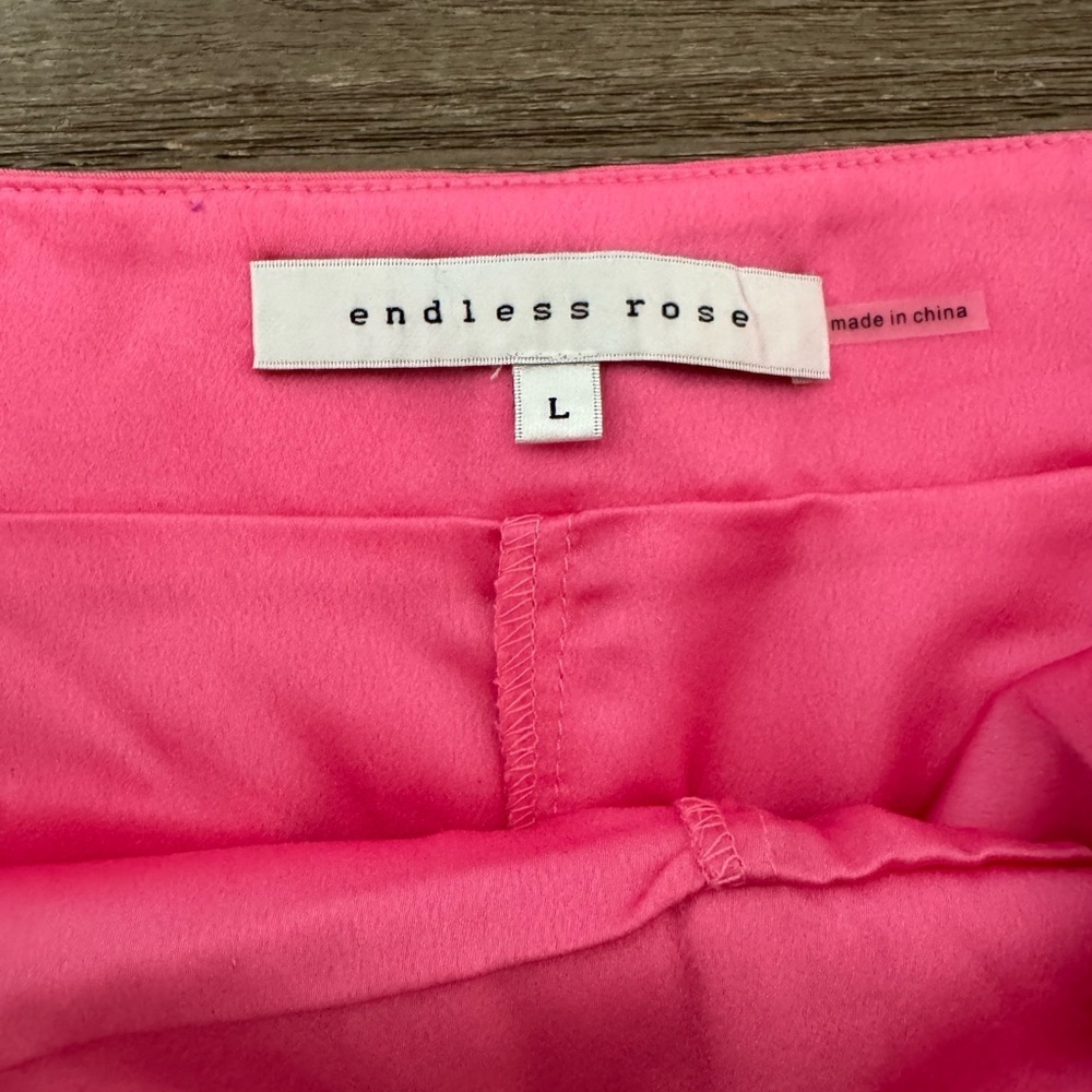 Endless Rose Two-Tone Pink Cropped Blazer and Matching Skort - Picture 11 of 16